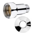 Соединительная муфта хромированная (глянцевая) PROFACTOR 3/4"" x 1/2"" с гайкой MF