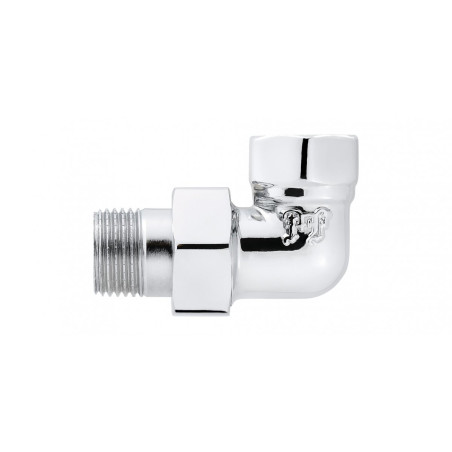 Chrome (shiny) PROFACTOR 1/2"" x 1/2"" corner disassembled joint