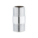 Tõeliselt ühendusliitmik kroomitud (läikiv) PROFACTOR 1/2"" x 1/2""
