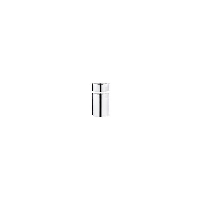 Connection with chrome-plated (shiny) PROFACTOR 3/4"" x 3/4"" coupling