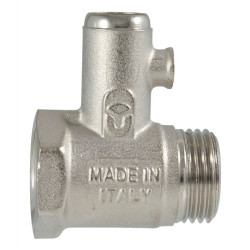 Reverse valve for water heater GENERAL DETAILS 3/4"" 8 bar