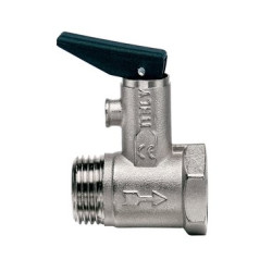 Protective check valve for water heater GENERAL DETAILS 1/2"" 8 bar, with handle