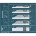 Низкий сифоновый TECEdrainline DN 50 горизонтальный