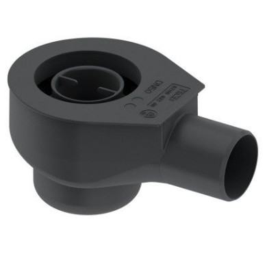 Standardsifoon TECEdrainline 92 mm, horisontaalne