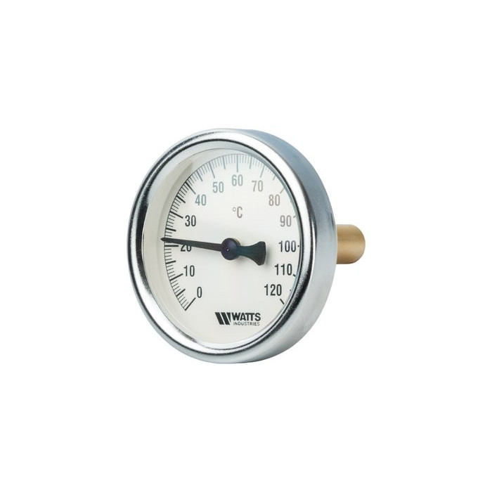 Bimetal thermometer WATTS 63 mm, 0-120° C