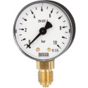 Manomeeter vertikaalne WIKA 63 mm, 0-6 baari
