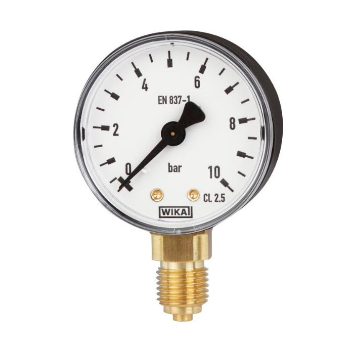 Manomeeteri tipp WIKA 63 mm, 0-10 baari