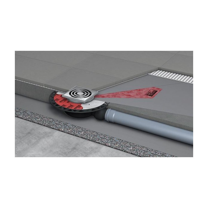 Sealing gasket for TECEdrainpoint traps "Seal System"
