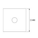 Sealing gasket for TECEdrainpoint traps "Seal System"