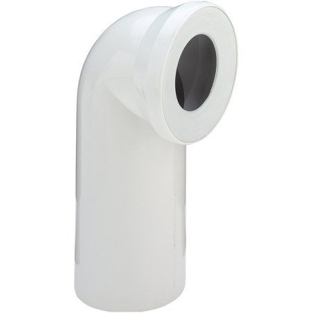 WC (ühenduse) küünarnukk 90° VIEGA, valge