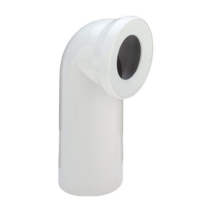 WC (ühenduse) küünarnukk 90° VIEGA, valge