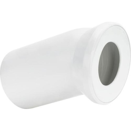 WC (ühenduse) küünarnukk 22° VIEGA, valge