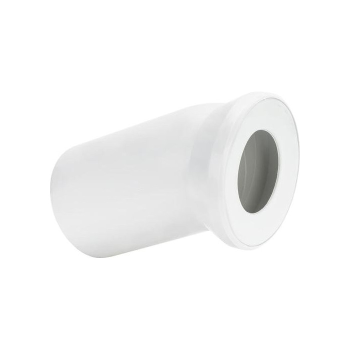 WC (ühenduse) küünarnukk 22° VIEGA, valge