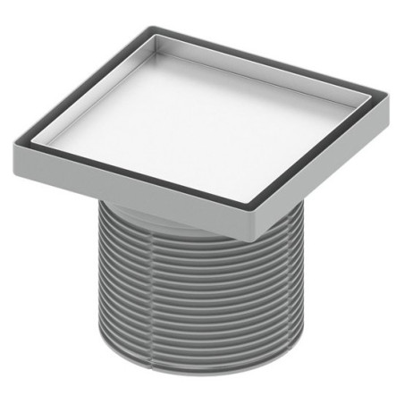 Нержавеющие стальные решетки предназначены для укладки плитки ""plate"" TECEdrainpoint S, 150 x 150 мм