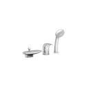 RAVAK Rosa bathtub edge mixer