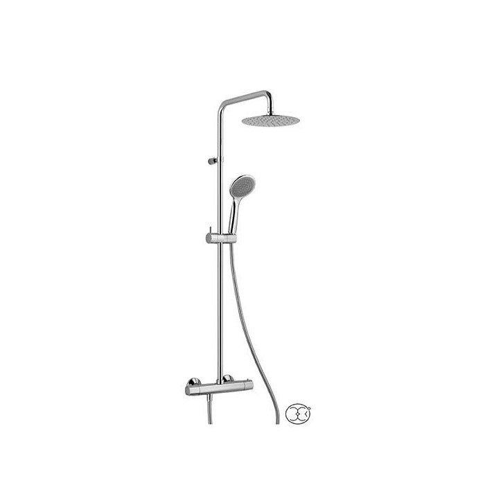 Thermostatic shower system ALPI with handheld showerhead