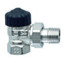 Termostaatiline ventiil ilma eelhäälestuseta TA HYDRONICS 3/4"", nurkventiil