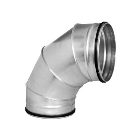 Ventilatsiooni põlv ALNOR 200 x 90°, segmentaalne