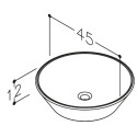 KAMĖ Ciotola countertop sink