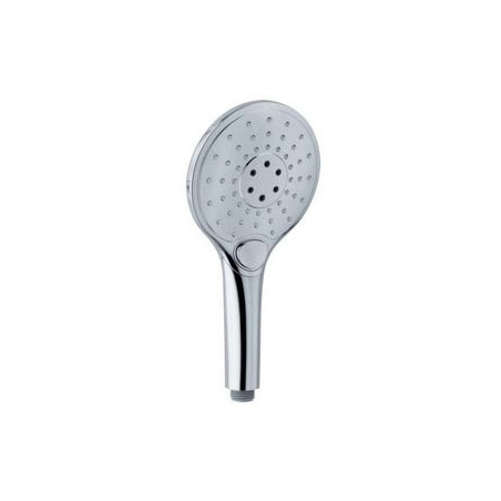 Shower head ALPI, 3 functions, chrome-plated