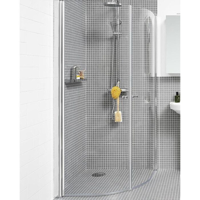 Shower cabin GUSTAVSBERG Pivot 80 x 80 cm