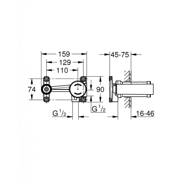 Potikend osa segistile GROHE, 23571000
