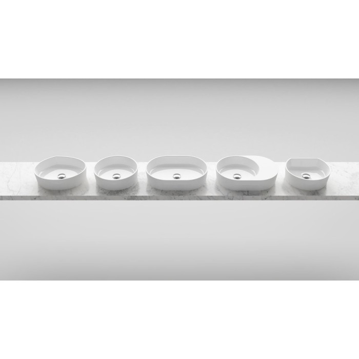 RAVAK Mėnulis 2 sink, 560 x 400 mm