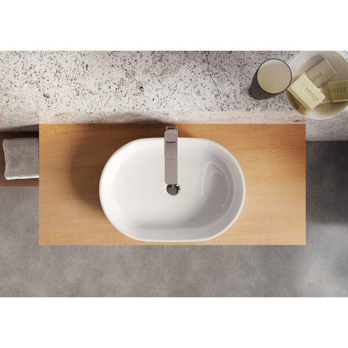RAVAK Mėnulis 2 sink, 560 x 400 mm