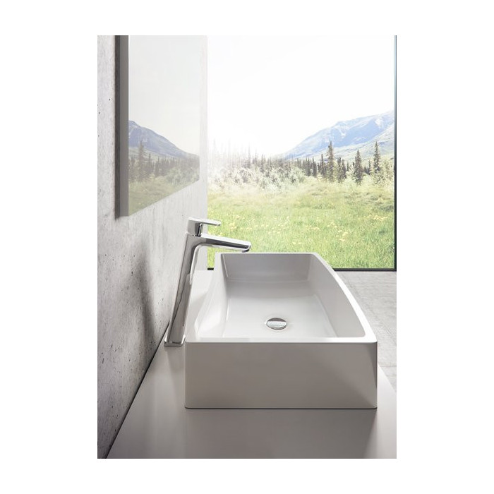 RAVAK 10° high basin mixer without bottom valve