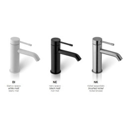 Shower head tone ALPI Blu white / black / nickel