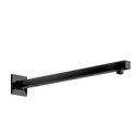 Shower head made of hay ALPI Una18 white / black / nickel