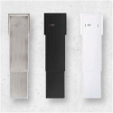 Shower head made of hay ALPI Una18 white / black / nickel