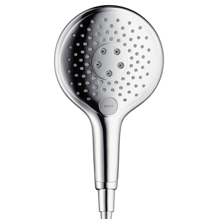 Thermostatic mixer HANSGROHE Ecostat Select with 90 cm shower stand Raindance Select S, 27037000