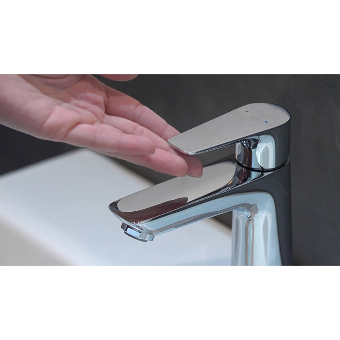 Смеситель для раковины с донным клапаном HANSGROHE Talis E 110, хром, 71710000