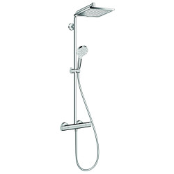 Termostaatiline vihmadušisüsteem HANSGROHE Crometta E 240 1jet, kroom, 27271000