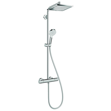 Termostaatiline vihmadušisüsteem HANSGROHE Crometta E 240 1jet, kroom, 27271000