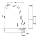 TEKA Icon kitchen (sink) mixer, chrome