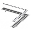 TECEdrainline shower channel corner grates, Plate