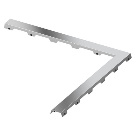 TECEdrainline corner grates, Steel II