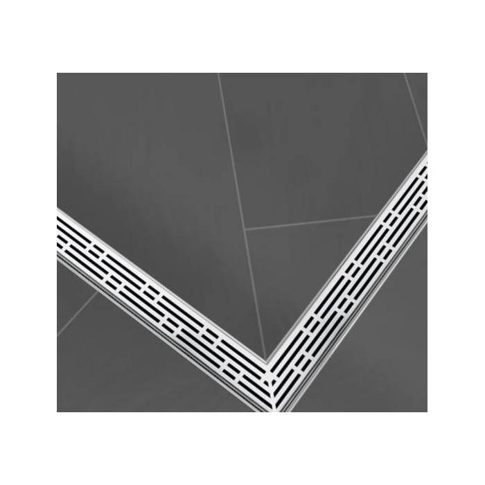 TECEdrainline shower channel corner grates, Basic