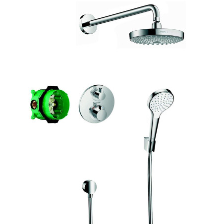 Built-in thermostatic shower set HANSGROHE Croma Select S 180, 27295000