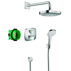 Built-in thermostatic shower set HANSGROHE Croma Select E 180, 27294000