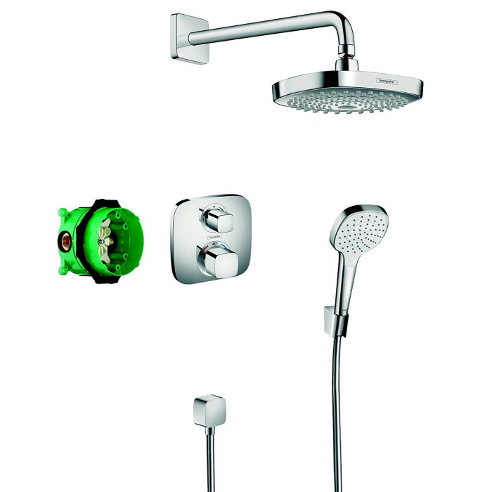 Built-in thermostatic shower set HANSGROHE Croma Select E 180, 27294000