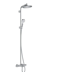 Термостатическая система дождевого душа с изливом HANSGROHE Crometta S 240 1jet, 27320000
