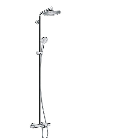 Термостатическая система дождевого душа с изливом HANSGROHE Crometta S 240 1jet, 27320000