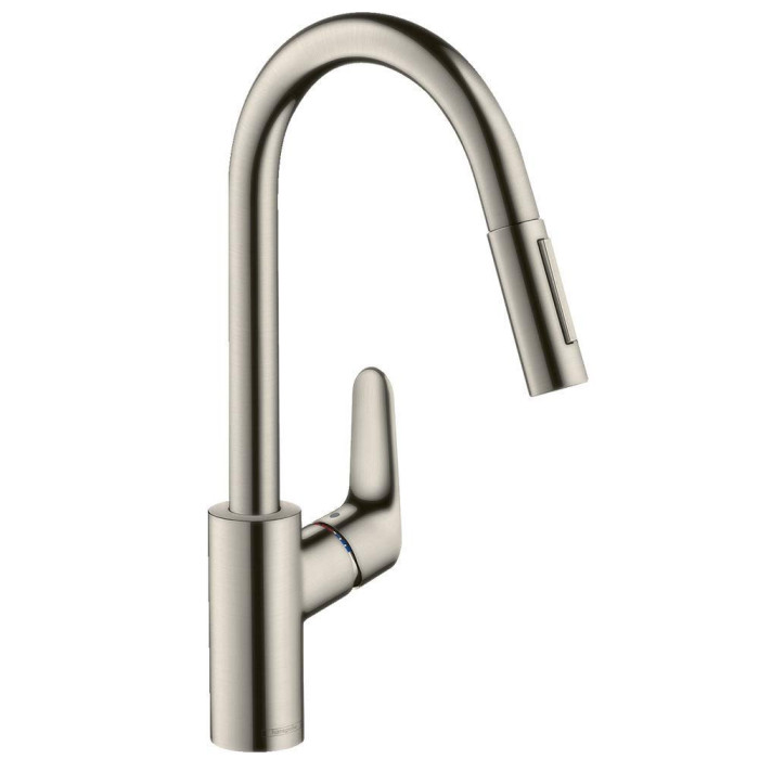 Kitchen (sink) faucet with pull-out spout HANSGROHE Focus, 31815800