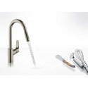 Kitchen (sink) faucet with pull-out spout HANSGROHE Focus, 31815800