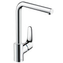 Смеситель кухонный-раковинный с высоким изливом HANSGROHE Focus, 31817000