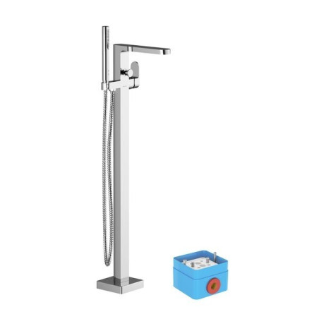 RAVAK CR 080.00 floor-mounted bath mixer
