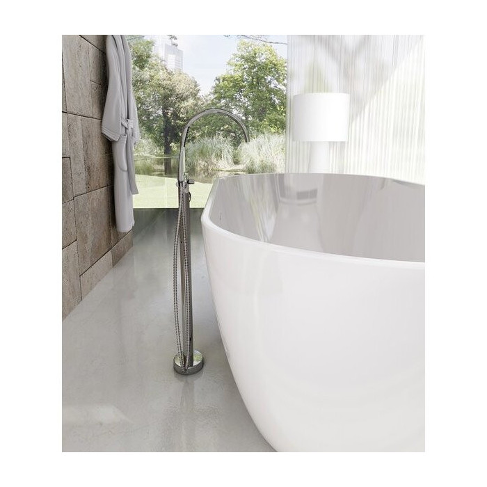 RAVAK FM 080.00 floor-mounted bath mixer